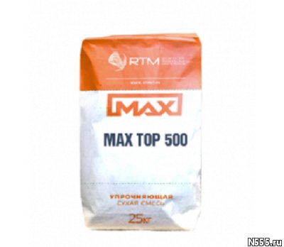 Max Top 500. Упрочнитель поверхности бетонн. пола фото